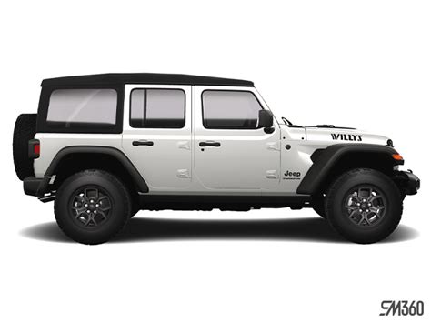 The 2024 JEEP WRANGLER 4 Door WILLYS In Truro Blaikies Dodge Chrysler