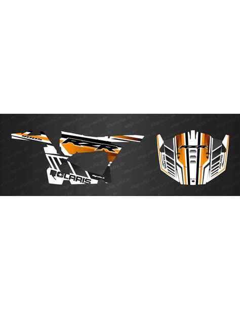 Kit Dekor Blade Edition Orange Wei Idgrafix Polaris Rzr