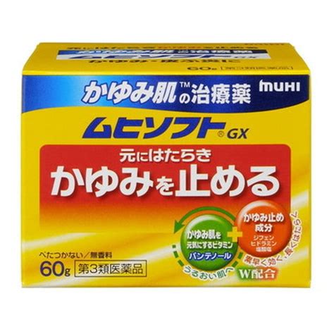 【第3類医薬品】かゆみ肌の治療薬 ムヒソフトgx 60g 【6個パック】 【セルフメディケーション税制対象】 サンドラッグe Shop