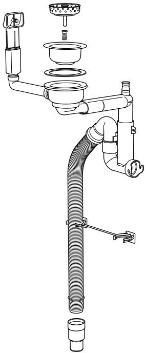 Ikea Lillviken Water Trap Strainer Instruction Manual