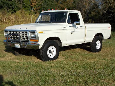 1979 Ford F150 4x4 Swb Short Bed Custom 102k Miles White