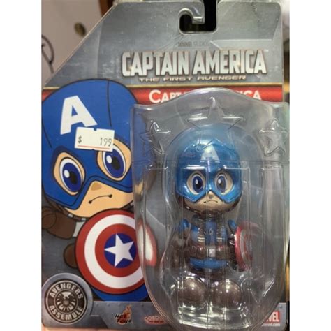 全新未拆封 HOT TOYS MARVEL 復仇者聯盟 美國隊長 CAPTAIN AMERICA 公仔 蝦皮購物