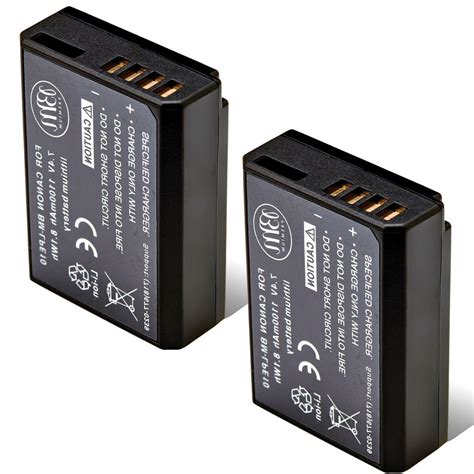 BM Premium 2 Pack Of LP E10 Batteries For Can