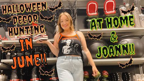 Code Orange Halloween Decor Hunting In June Joann At Home