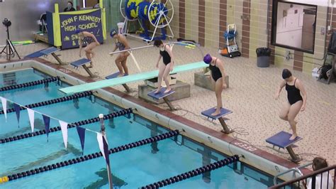 Waterbury Kennedy Vs Wilby Kaynor WCA Girls Varsity Swim Oct 16