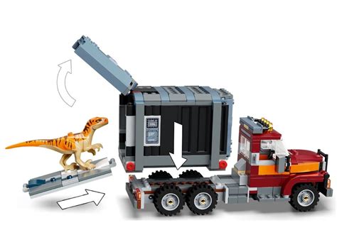 LEGO Jurassic World 76948 Побег атроцираптора и тираннозавра | playzone ...