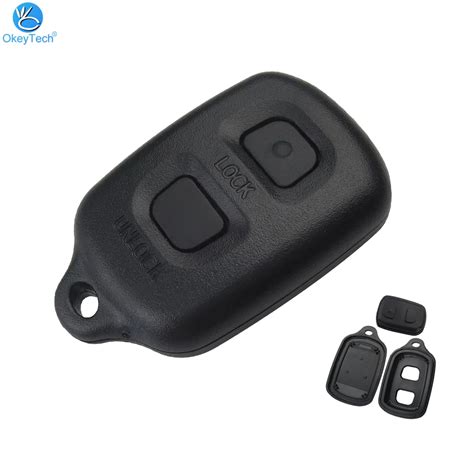 OkeyTech 2 Button For Toyota Remote Key Shell Cover Case Keyless Entry