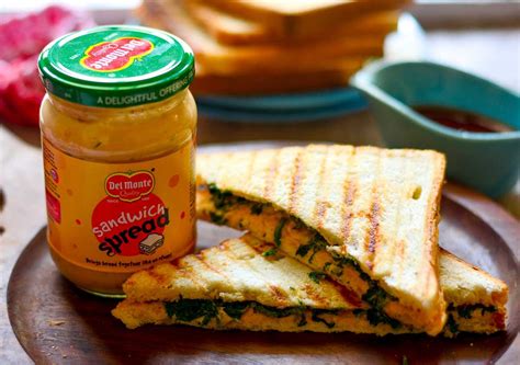 Spinach And Corn Sandwich Recipe By Archana S Kitchen