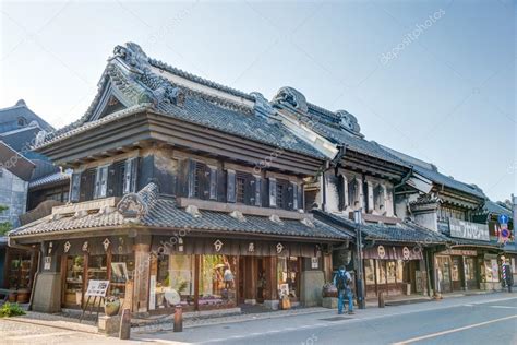 KAWAGOE, SAITAMA, JAPAN - May 9 2014: KAWAGOE's Warehouse District ...