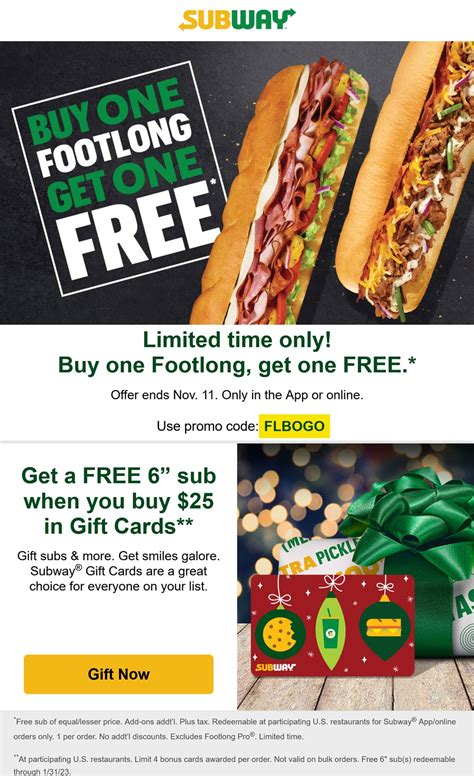 Subway Coupons Online 2025 Fulvia Benedicta