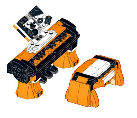 LEGO MOC 31129 Majestic Tiger Alternate Build: Piano by ...