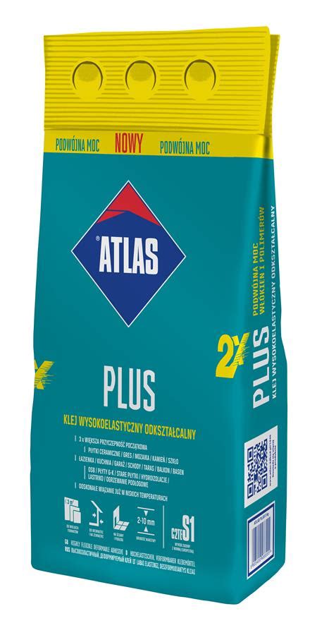 Zaprawa klejowa Plus 5 kg ATLAS ATLAS Kleje do płytek Grupa PSB