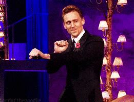 Tom Hiddleston Dance GIFs - Find & Share on GIPHY