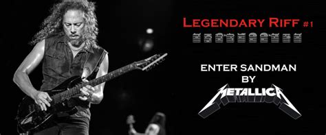 Legendary Guitar Riff #1 - Enter Sandman by Metallica (Free Tab ...