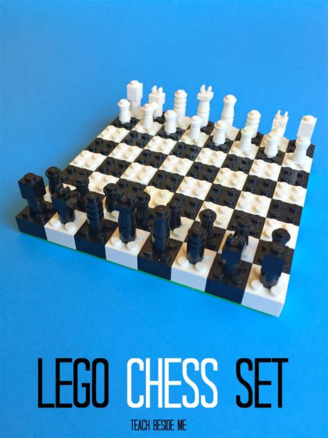 How To Make A Lego Chess Set Lego Chess Lego Craft Cool Lego