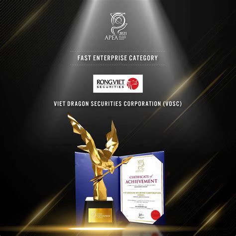 Viet Dragon Receives Fast Enterprise Award At Apea 2021 Viet Dragon