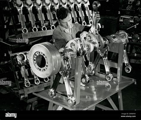 Deltic engine assembly Stock Photo - Alamy