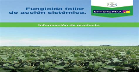 Fungicida Foliar De Acción Sistémica Bayer Pdf Document