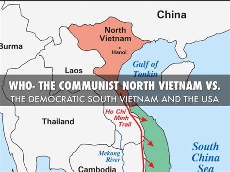 North And South Vietnam War Map