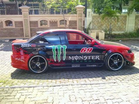 Modifikasi Mobil Mitsubishi Lancer Evolution Konsep Foto Dan