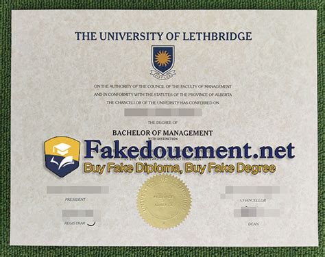 How To Make Fake University Of Lethbridge Degree Online