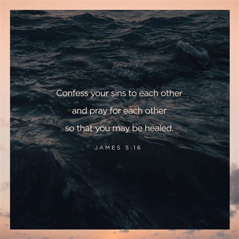 Verse Of The Day James 5 16 Kjv Highland Park Baptist Church