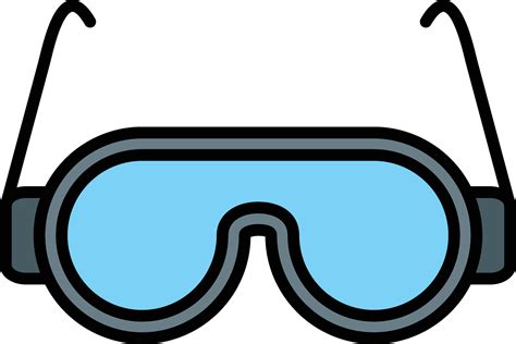 Safety Glasses Vector Icon 30344860 Vector Art At Vecteezy