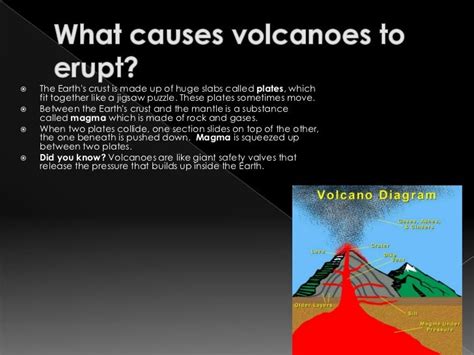 causes of volcanic eruption