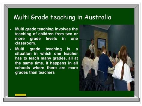Multi grade teaching