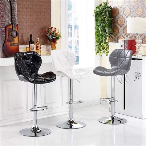 Blanc Nicemoods Tabouret De Bar Lot De 2 Paire De Tabourets De Bar