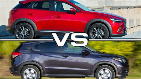 Mazda Cx Vs Honda Hr V Youtube