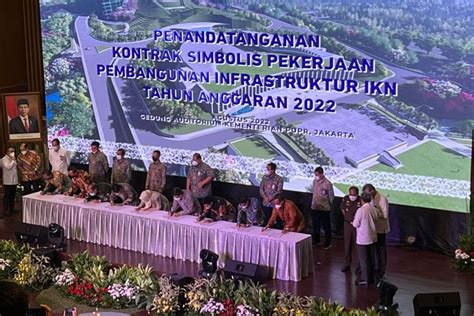 Foto Hutama Karya Garap Dua Proyek Di IKN Senilai Rp 3 59 Triliun