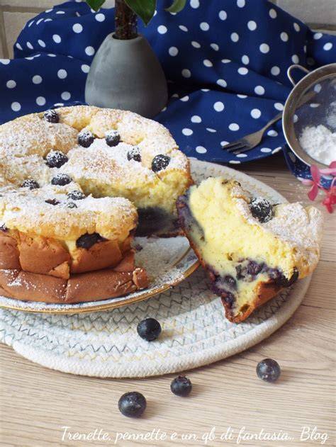 Torta Di Ricotta Con Mirtilli Senza Farina Trenette Pennette E Un Qb