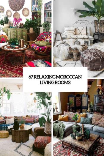 67 Relaxing Moroccan Living Rooms DigsDigs