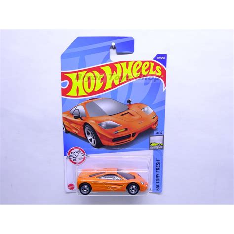 Jual Hot Wheels McLaren F1 Orange Polos Shopee Indonesia