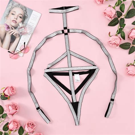 Generic Ins2025 Binding Lace Stitching Halter Binding Sexy Lingerie Suit 27261 Walmart