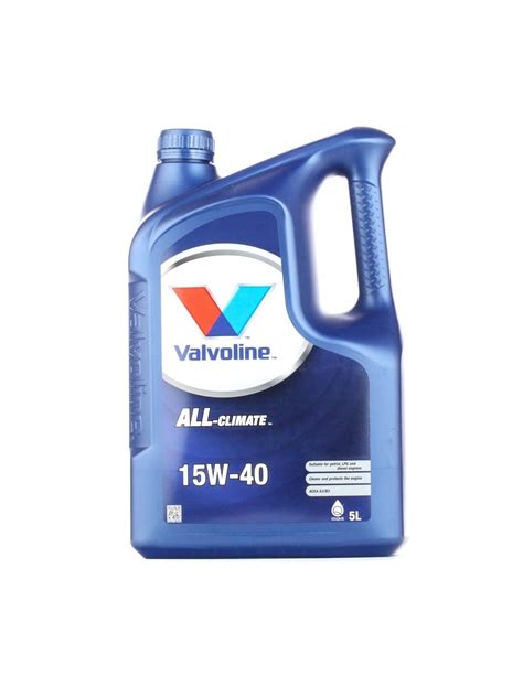 Valvoline All Climate Motor Oil SAE 15W 40