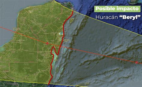 Hurac N Beryl Quintana Roo Inicia Plan De Evacuaci N Y Prepara Refugios