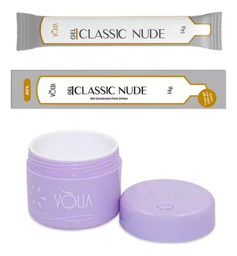 Gel Construtor Sach Refil G Pote Eco Reutiliz Vel V Lia Cor Classic Nude Mercadolivre