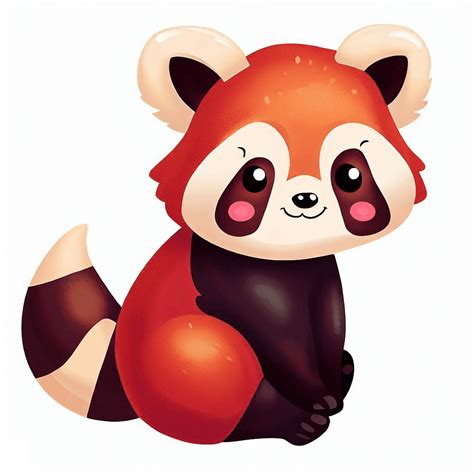 Cute Red Panda Clipart Images ClipartWorld