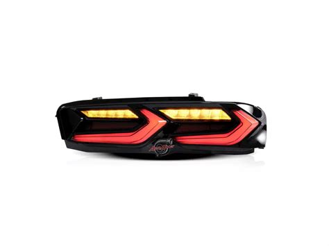 Auto Addict Usa Camaro Velox Led Tail Lights Gloss Black Housing Red