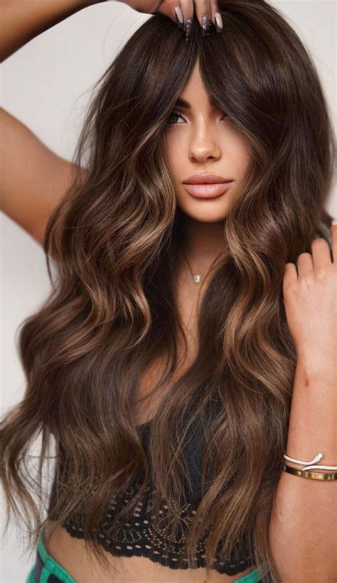 Breathtaking Balayage Hair Colour Ideas Earthy Rich Brunette