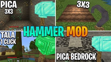 Hammer Mod Para Minecraft Pe Hammer Addon Igual Java Para