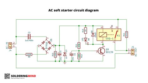 Soft Starter Control Circuit Diagram