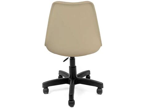 Cadeira de Escritório Secretária Giratória Nude Office Saarinen Empório Tiffany