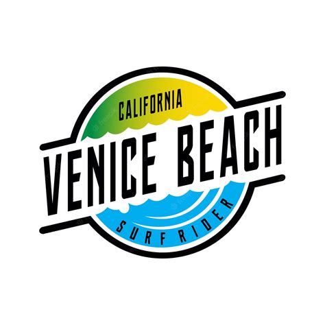 Premium Vector Venice Beach California Typography Design T Shirt