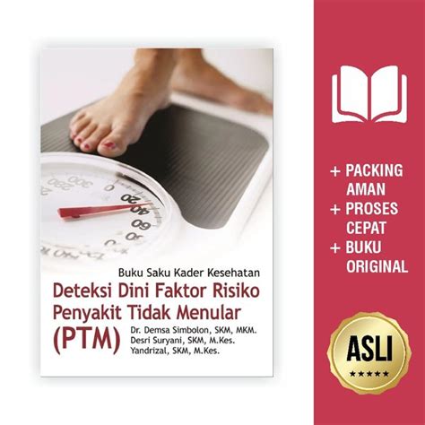 Jual Buku Deteksi Dini Faktor Risiko Penyakit Tidak Menular Ptm Di