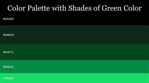 Malachite Color Palette Atelier Yuwaciaojp