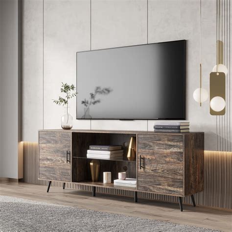 Elegant Wooden Tv Table For Living Room