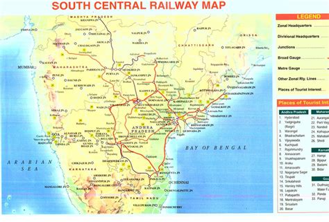 South central, Southeast central, SER, SWR - INDIANRAILWAYSSGR